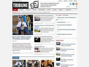 WPZoom - Tribune v2.0.7 - Magezine Wordpress Template - Latest Version Released