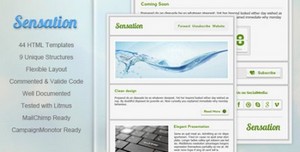 ThemeForest - Sensation - Multipurpose Email Templates