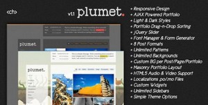 ThemeForest - Plumet - Responsive AJAX Portfolio