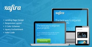 ThemeForest - Xafira - Landing Page