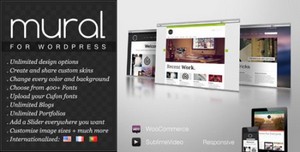 ThemeForest - Mural v1.5 - Business & Portfolio WordPress Theme