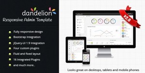 ThemeForest - Dandelion Admin v2.0 - Responsive Admin Template