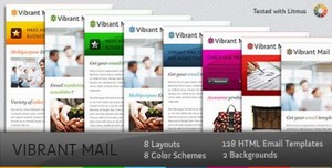 ThemeForest - Vibrant Mail - Colorful Email Template