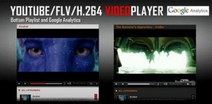 FlashComponents - YOUTUBE/FLV/H.264 Video Player - Bottom Playlist and Goog ...