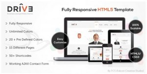 ThemeForest - Drive - Responsive Corporate Template