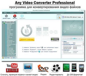 Any Video Converter Professional 3.5.8 Rus