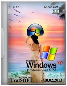 Windows XP Professional SP3 UralSOFT v.1.00 (2013/RUS)
