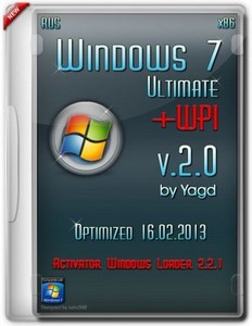 Windows 7 Ultimate SP1 Optimized+ WPI 16.02.2013 v.2.0 (Rus/x32)