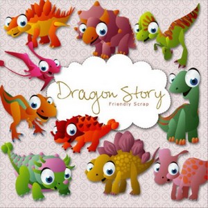 Scrap-kit - Dragon Story