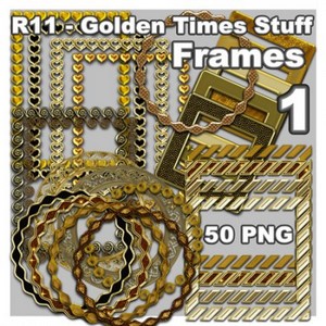 Scrap Set - Golden Times Stuff - Frames