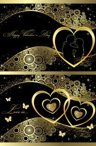 PSD исходники + рамка - Любовь, романтика, день влюбленных, влюбленная пара