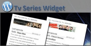 CodeCanyon - Tv Series Widget v1.0