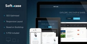 ThemeForest - Softcase - Premium Responsive Landing Page