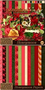 Scrap Set - Honeymoon PNG and JPG Files