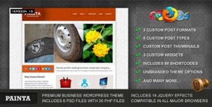 ThemeForest - Painta v1.1 - Business WordPress Theme