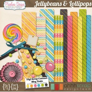 Scrap Set - JellyBeans & Lollipops
