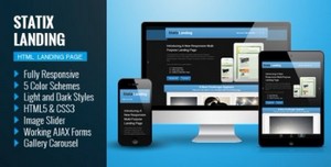 ThemeForest - Statix Landing