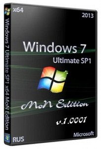 Windows 7 Максимальная SP1 x64 MoN Edition (2013) v.1.0001 [Русский]