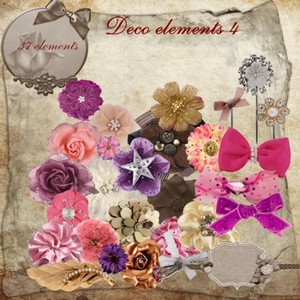 Scrap Set - Deco Elements 4