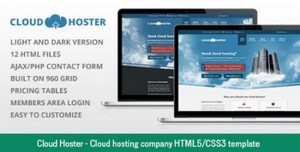ThemeForest - Cloud Hoster - Modern Hosting Company HTML Theme