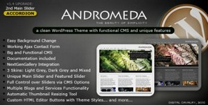 ThemeForest - Andromeda WordPress v1.5 - The Beauty of Simplicity
