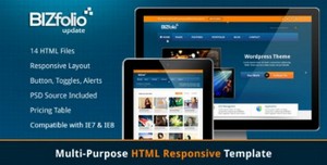 ThemeForest - BizFolio v1.0 - Responsive Unique HTML Theme - FULL