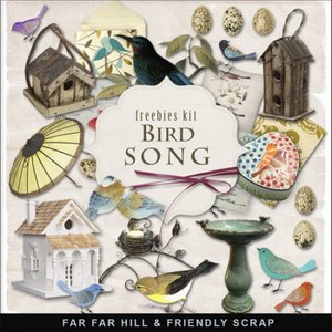 Scrap-kit - Bird Song