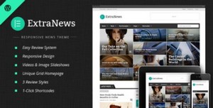 ThemeForest - ExtraNews v1.4.1 - Responsive News and Magazine Theme