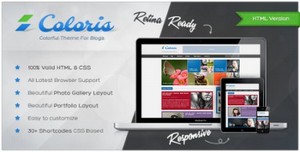 ThemeForest - Coloris - Responsive News and Magazine Template