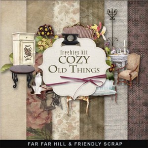 Scrap-set - Cozy Old Things