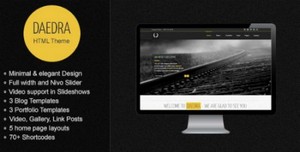 ThemeForest - Daedra - Creative Portfolio HTML Template