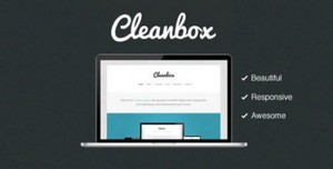 ThemeForest - Cleanbox. Clean, Responsive, Awesome