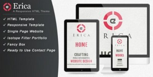 ThemeForest - Erica - Jquery Single Page Website Template