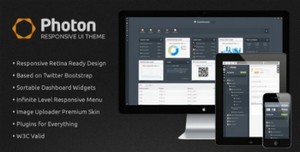 ThemeForest - Photon UI - Responsive Admin Panel Theme