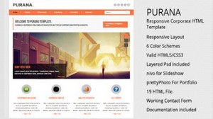 MojoThemes - Purana - Responsive Corporate HTML Template