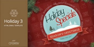 ThemeForest - Holiday 3 - HTML Email