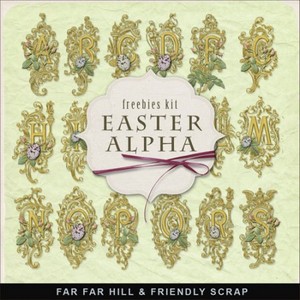 Scrap-kit - Easter Alpha