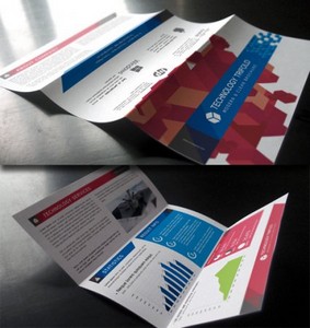 PixeDen - Technology Tri Fold Brochure