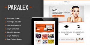 ThemeForest - Paralex - Responsive HTML5 Template