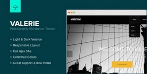 ThemeForest - Valerie v2.3.1 - Photography Wordpress Theme