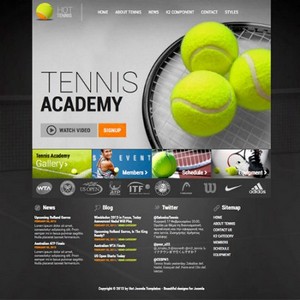 HotJoomlaTemplates - HOT Tennis for Joomla 2.5 & 3.0