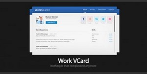 ThemeForest - Work - Virtual Business Card Template