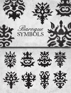 WeGraphics - Baroque Symbols Vector Pack