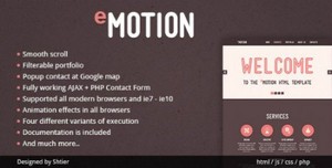 ThemeForest - EMotion HTML Template