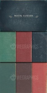 WeGraphics - Vintage Book Cover Textures