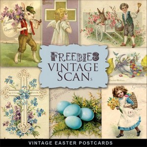 Scrap-kit - Vintage Easter Postcards 2013