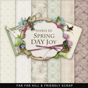 Scrap-set - Spring Day Joy