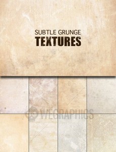 WeGraphics - Subtle Grunge Textures Vol 1