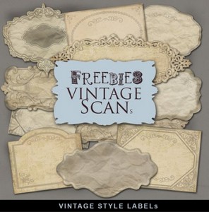 Scrap-kit - Vintage Style Labels