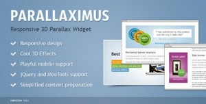 CodeCanyon - Parallaximus - Responsive 3D Parallax Widget